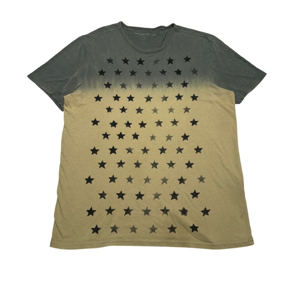 John Varvatos Star USA Dip Dyed Stars Graphic T-Shirt Men's Medium